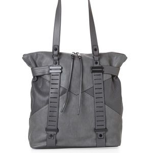 Frenc Connection black leather tote